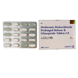 Amaryl M 2 mg (Glimepiride/Metformin)