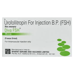 Diva FSH 75IU Injection (Urofollitropin)