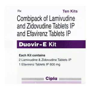 Duovir-E Kit (Lamivudine/Zidovudine/Efavirenz)