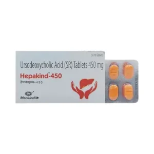 Hepakind 450 mg (Ursodeoxycholic Acid)