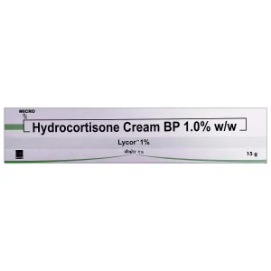 Lycor 1% Cream (Generic Hydrocortisone - Cortisone)