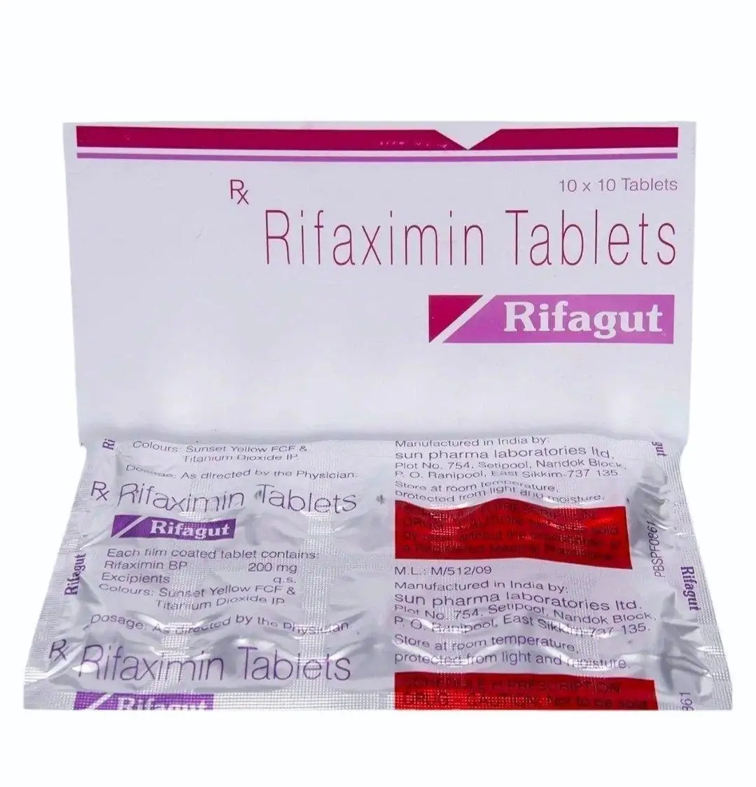 Rifagut 200 mg (Rifaximin) 1 Rifagut 200 mg (Rifaximin)